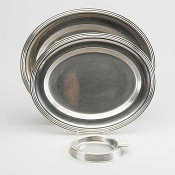 FOLKE ARSTRÖM, rostfritt stål,  48 delar, "THEBE" för GENSE, 1900-talets mitt.