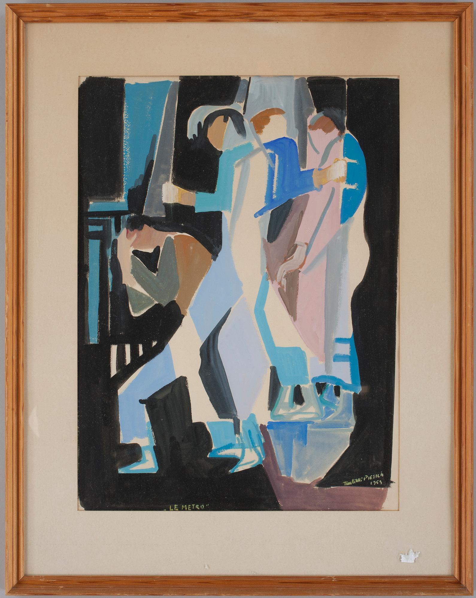 TUULIKKI PIETILÄ, blandteknik, sign.