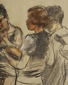 Lotte Laserstein, Children playing music.