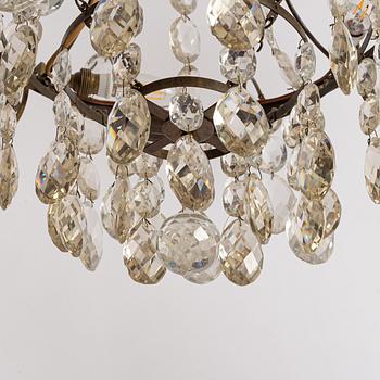 Chandelier, Gustavian style, early 20th century.