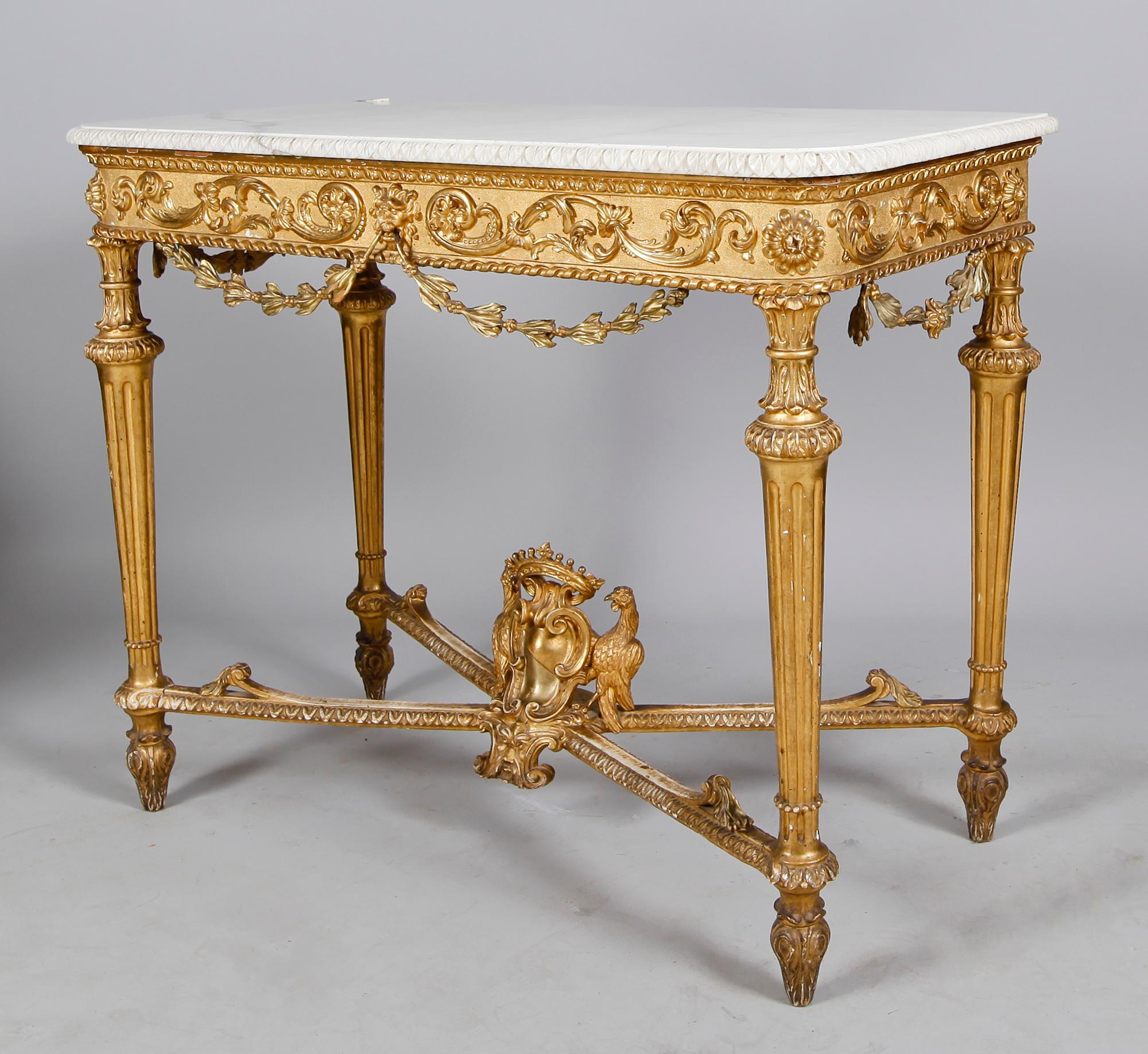 KONSOLBORD, gustaviansk stil, 1800-tal.