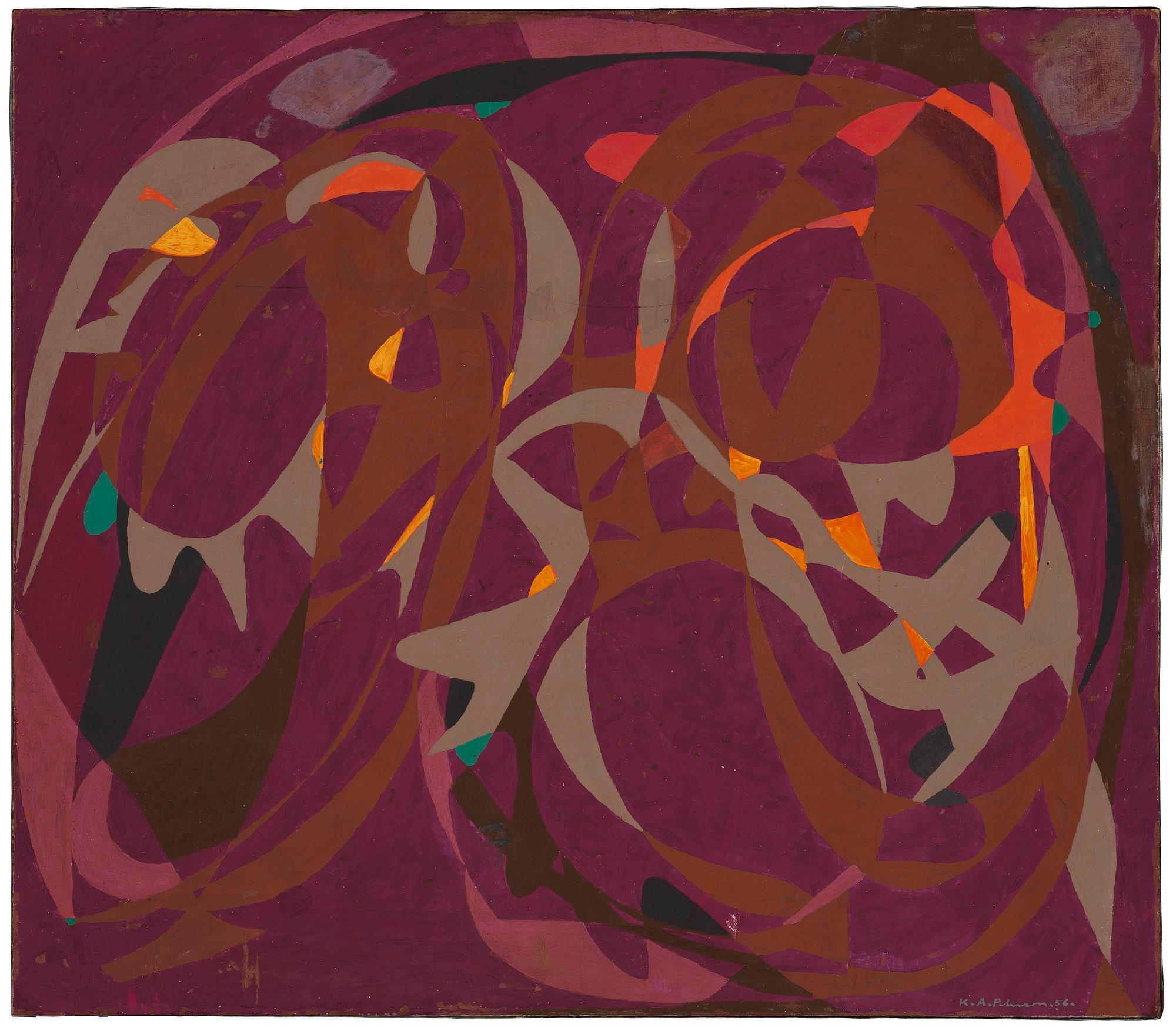 Karl Axel Pehrson, Composition with colours.