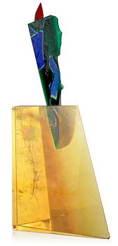 663. A Yan Zoritchak glass sculpture, France 1989.