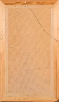 PAAVO SIRKKUNEN, öljy levylle,  signeerattu ja päivätty-75.