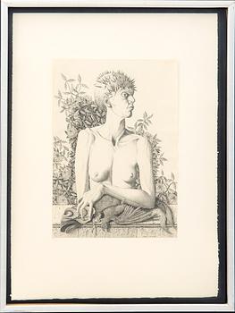 Jörgen Boberg, 5 lithograph signed and numbered 57/150.