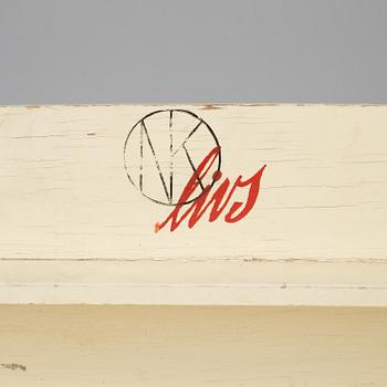 LEKSAK, i form av affär med logotyp för NK livs, 1930-/40-tal.