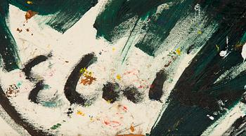 Erland Cullberg, olja på duk, signerad.