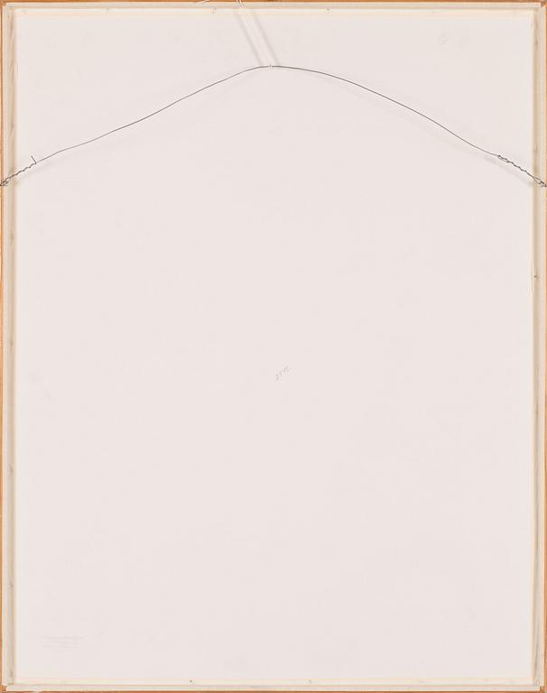 Sam Vanni, gouache, signerad och daterad-76.