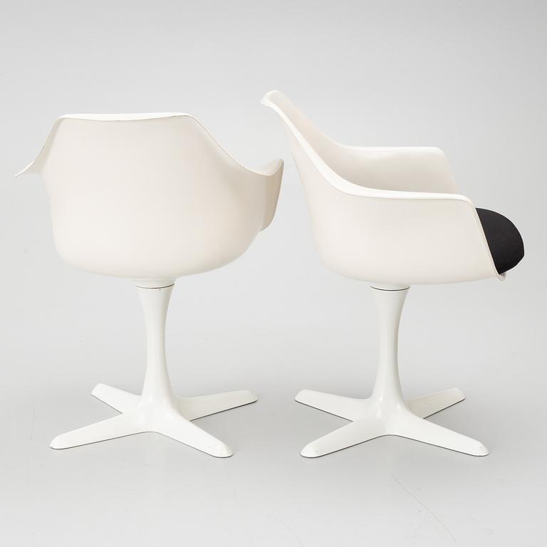 Maurice Burke, Chairs, 4 pieces, Arkana, England, late 20th century.