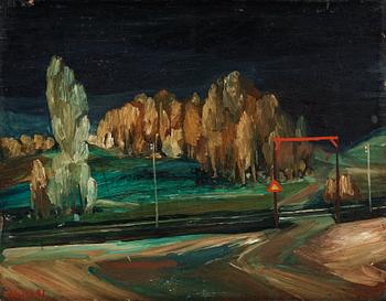 Peter Weiss, The railway crossing.