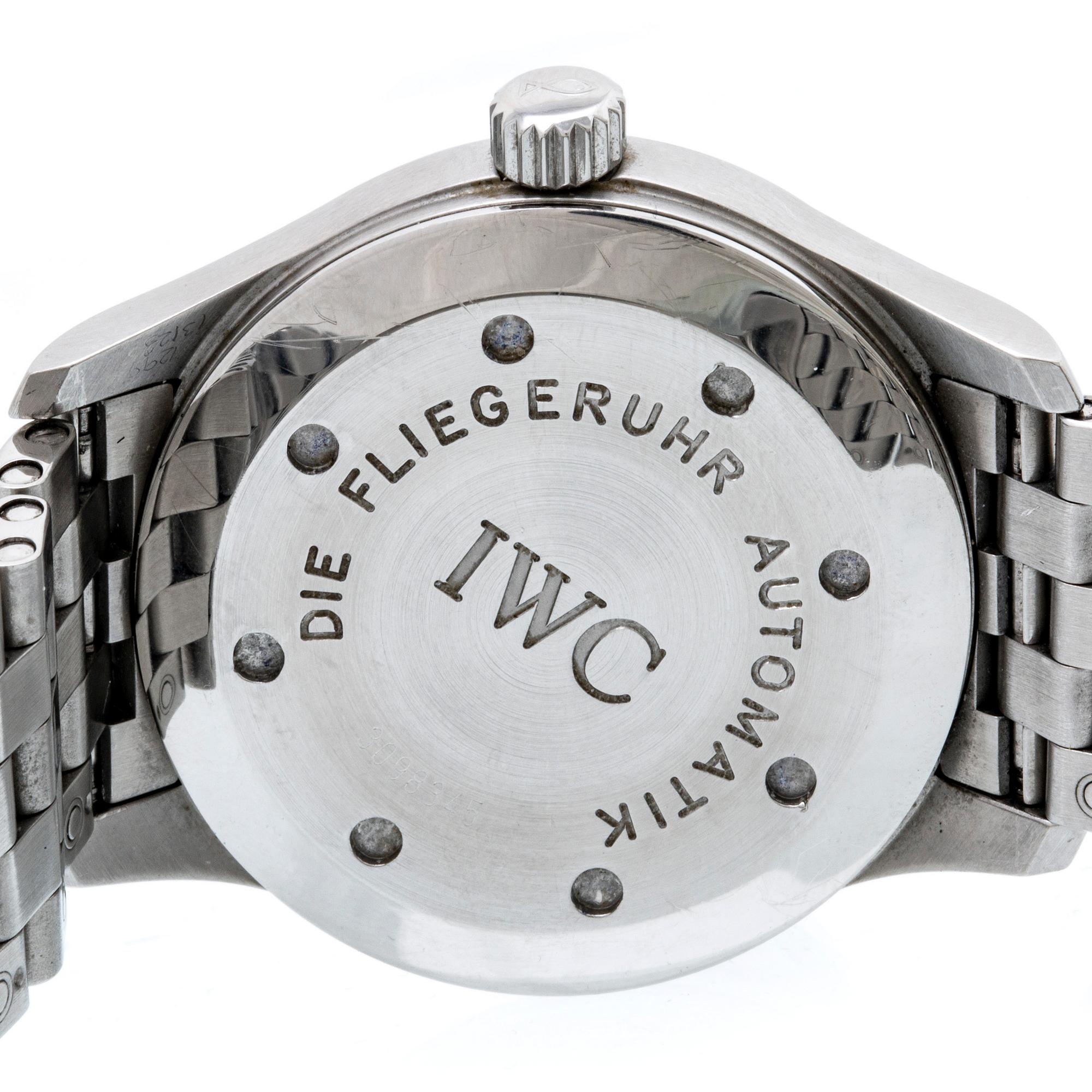 IWC, Pilot Mark XV, wristwatch, 38 mm.