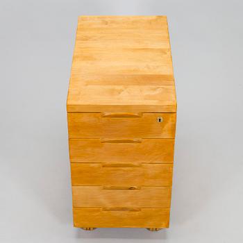 Aino Aalto, A 1930's 'B96' drawer unit for O.Y. Huonekalu- ja Rakennustyötehdas A.B. Finland.