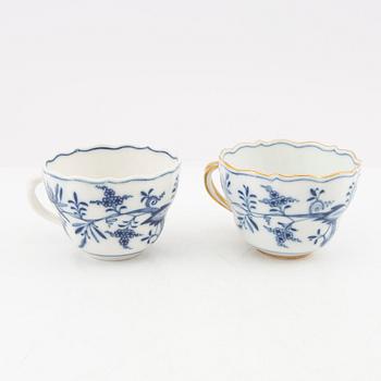 Service 21 pcs Meissen porcelain, first half of the 20th century.