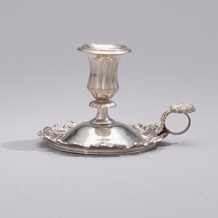 CHAMBERSTICK, silver, Moscow 1841, Pavel Sazikov, weight 170 g.