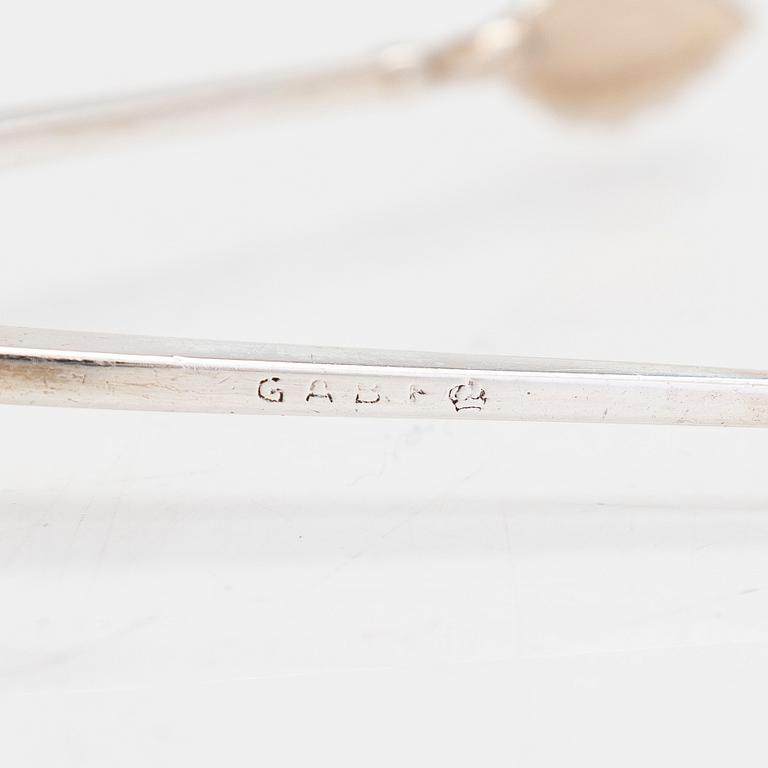 Johan Rodhe, bestickuppsättning, 48 delar, sterlingsilver, "Dronning/Acanthus", Georg Jensen, Danmark, efter 1945.