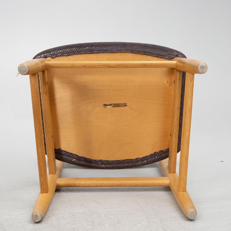 Børge Mogensen, eight "Öresund" chairs, Karl Andersson & Söner, Sweden, second half of the 20th century.