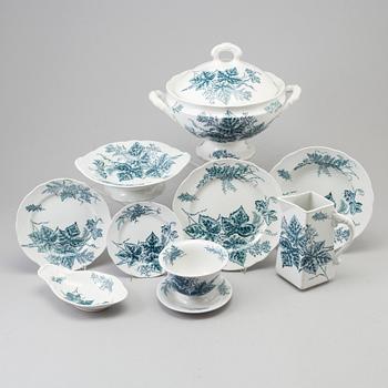 MATSERVIS, 48 delar, porslin, "Vineta", Rörstrand, 1900-talets mitt.