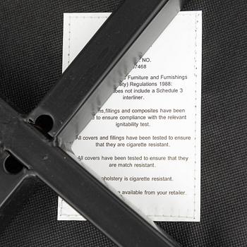 Four 'Cooper chairs, Eichholtz, contemporary.