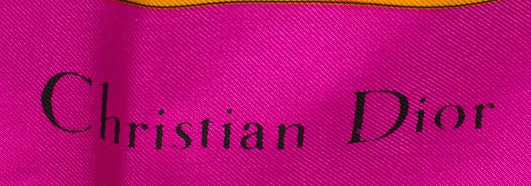 CHRISTIAN DIOR, 2 scarfs.