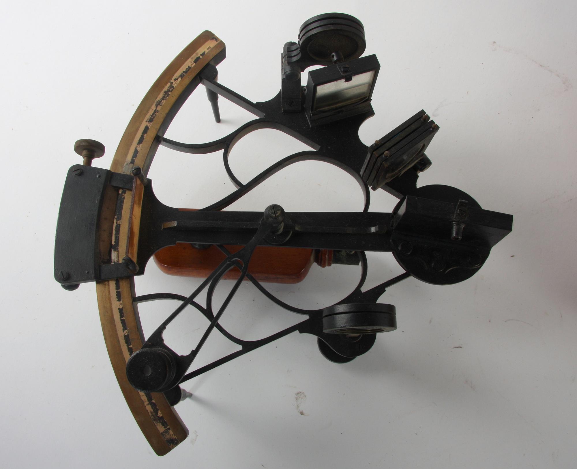 SEXTANT i schatull, F Smith & Son, Southhampton.