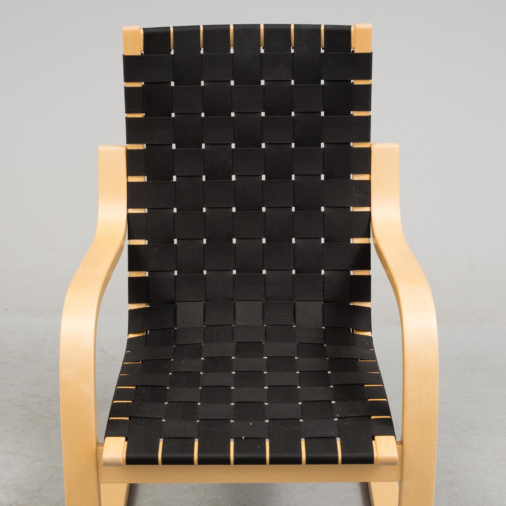 ALVAR AALTO, fåtöljer, ett par, modell 406.