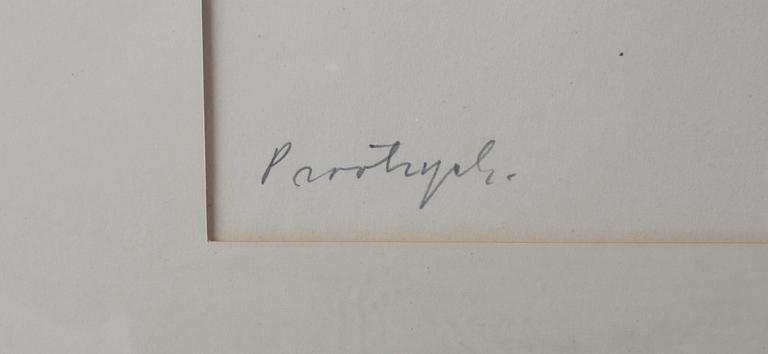 BILLGREN, OLA, färglitografi, sign o dat -62, provtryck.