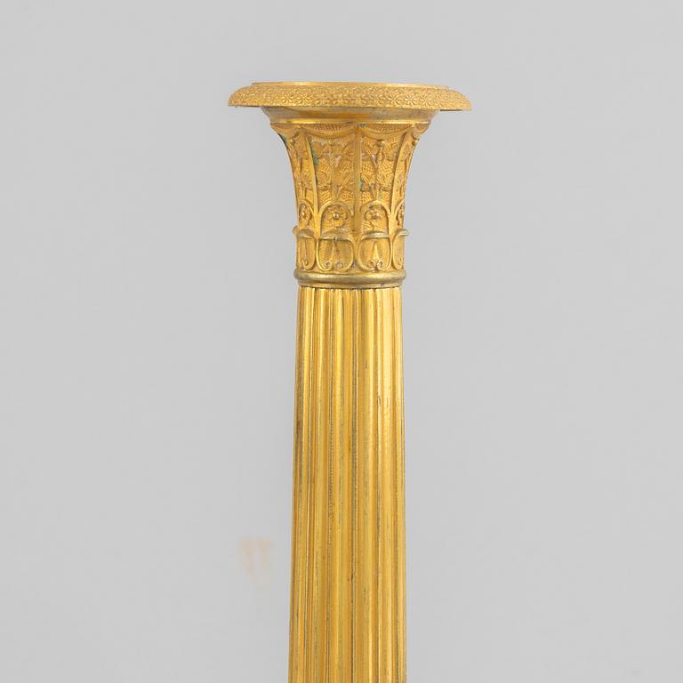 Ljusstakar, ett par, Frankrike, 1800-talets början, Empire.