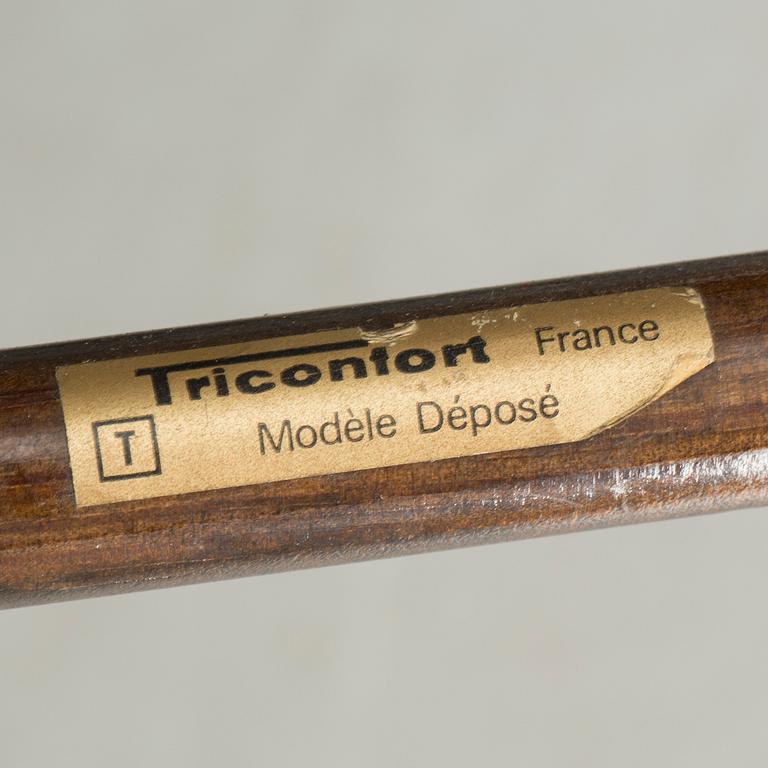 DÄCKSTOLAR, ett par, Triconfort, Frankrike, 1900-talets andra hälft.