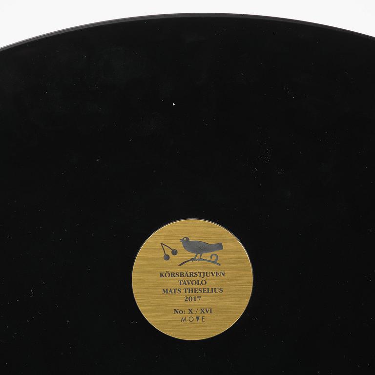 Mats Theselius, a "Tavolo" folding table, ed. X/XVI, from the series "Körsbärstjuven", Move, Malmö, post 2017.