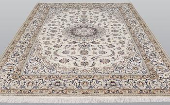 Matto, Nain part silk sk 9LAA,   342 x 255 cm.