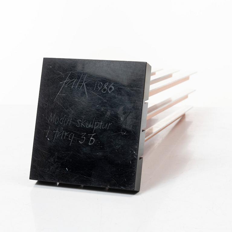 Lars Erik Falk, "Modul skulptur i färg".