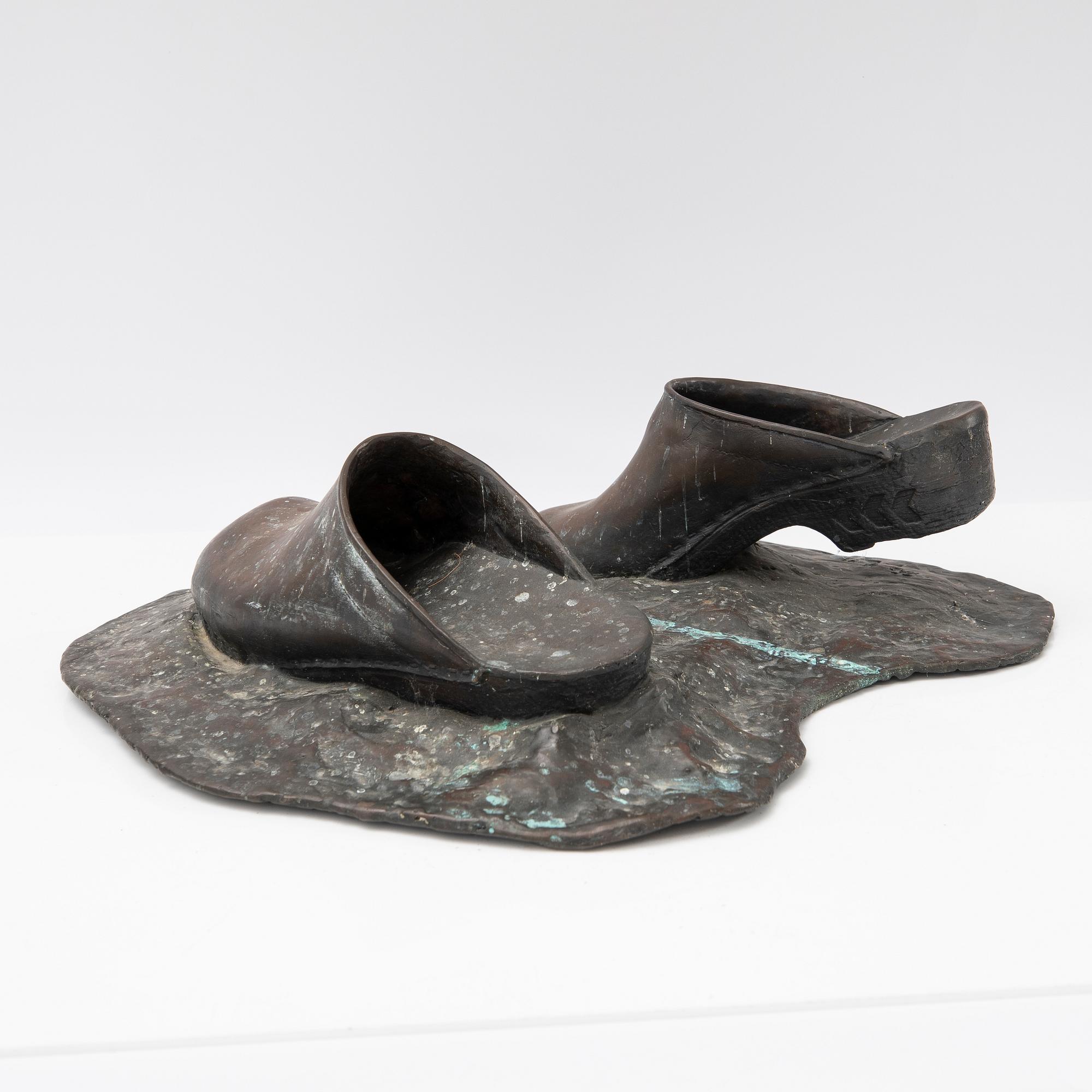 Björn Jäderås, sculpture, bronze, signed.