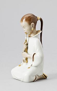FIGURIN, porslin, Arno Malinowski, Royal Copenhagen.