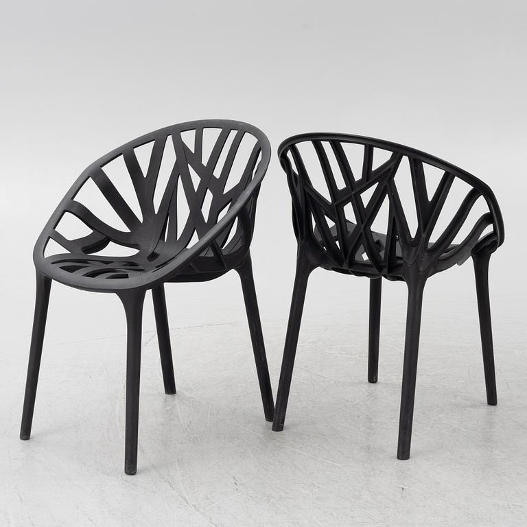Ronan & Erwan Bouroullec, armchairs, 4 pcs, "Vegetale Chair", Vitra.