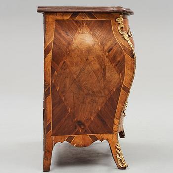 A Swedish Rococo commode by Petter Gyllenberg (master in Stockholm 1767-85).