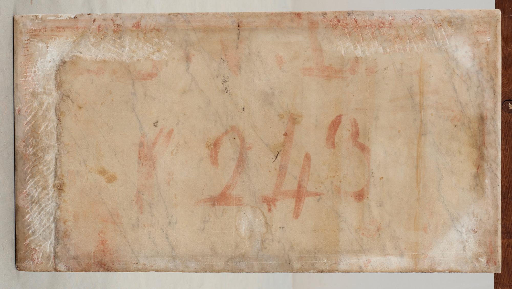 KONSOLBORD. Sengustavianskt stockholmsarbete, omkring år 1800.