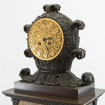 Table pendulum clock, France, mid / late 19th century.