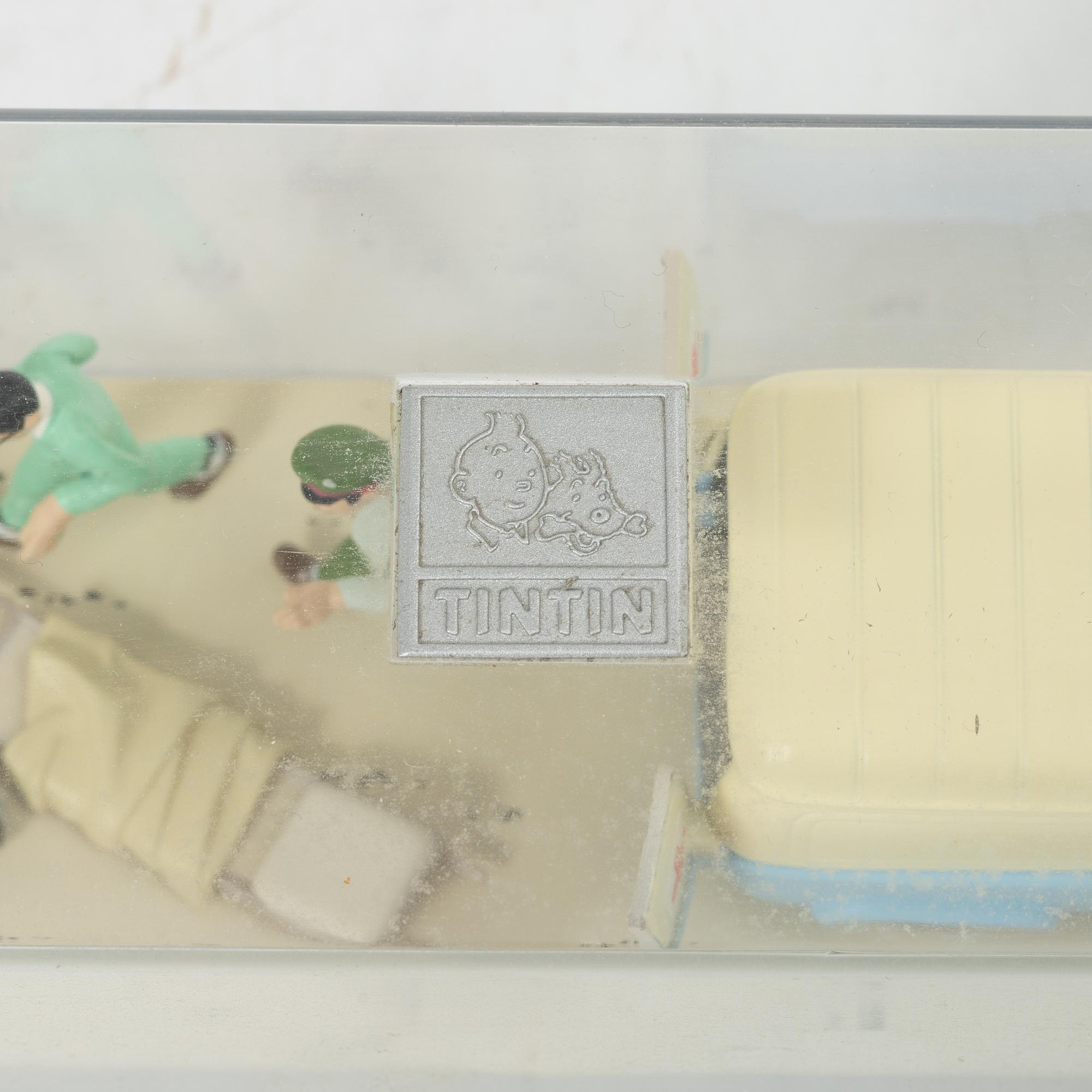 Tintin, samlarfigurer ca 25 delar, Hergé Moulins Art.