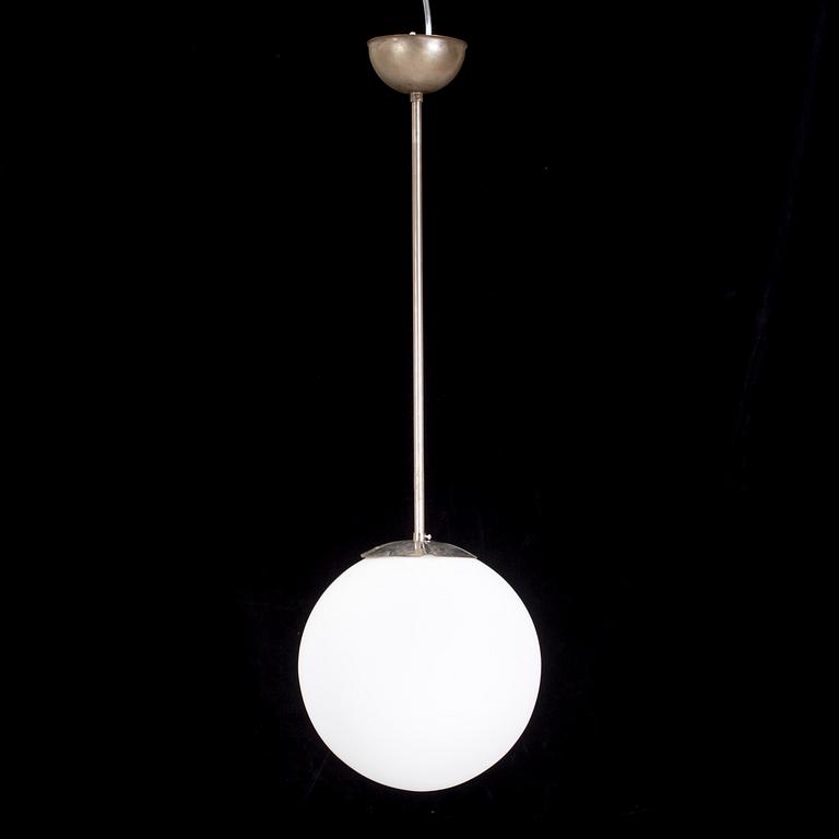 TAKLAMPA, 1940/50-tal. Diameter ca 30 cm.