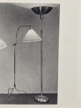 Josef Frank, a rare floor lamp model "G 2346", Firma Svenskt Tenn, 1940s.