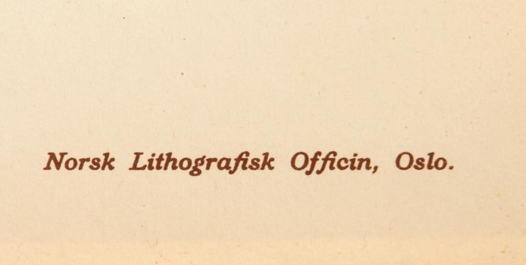 Emil Korsmo, 24 lithographic weed posters.