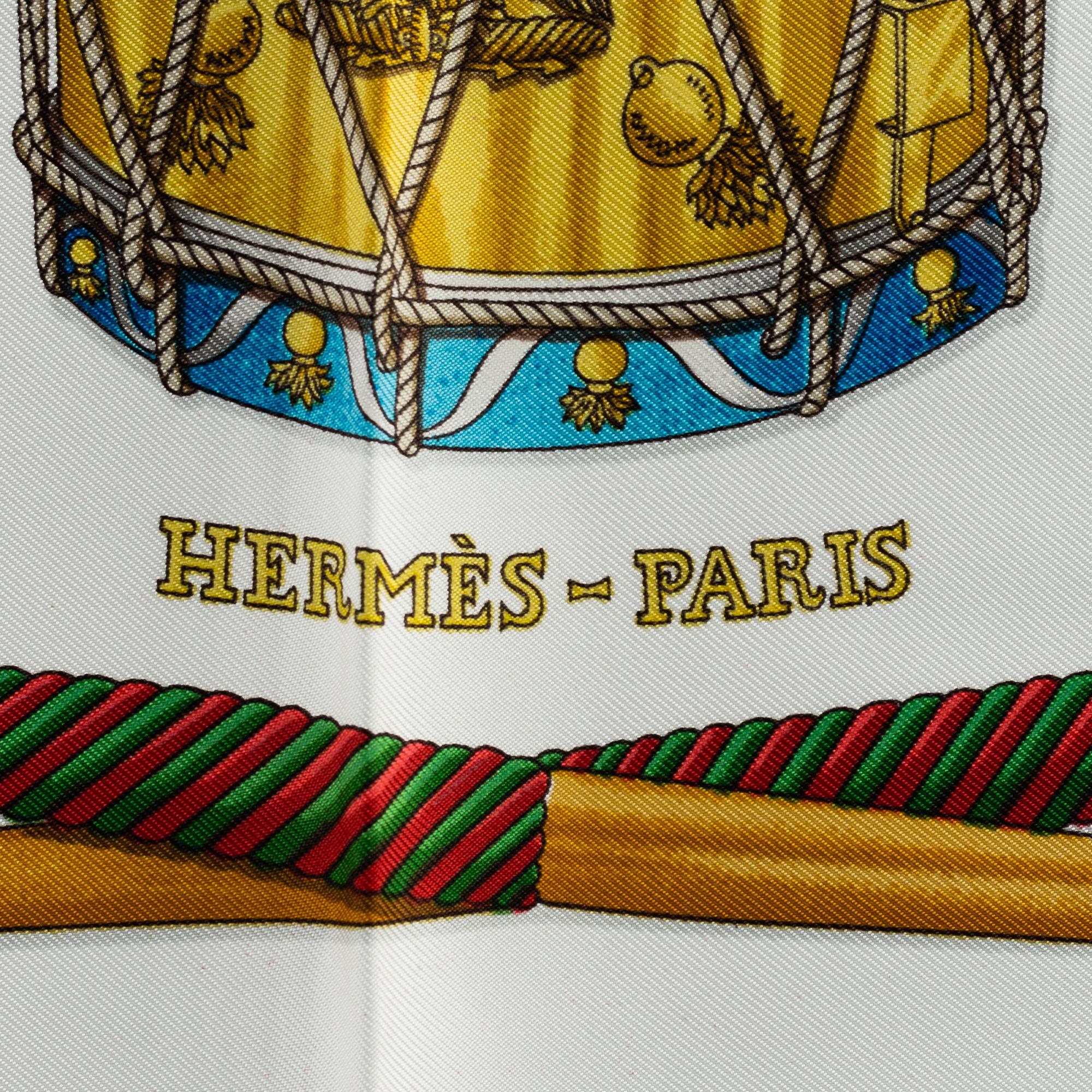 HERMÈS, "Les Tambours", SCARF.