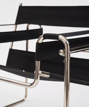 Marcel Breuer, a first edition "B3", easy chair, Standard Möbel, Germany ca 1926-1927.