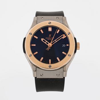 HUBLOT, "Classic Fusion", wristwatch, 45 mm.