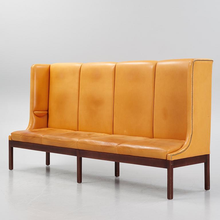 A leather sofa, Donan, Spain, 21st century.