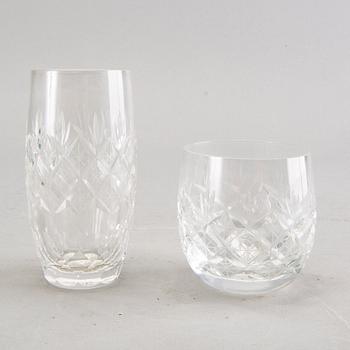 A Fritz Kallenberg 60 pcs Pompadour glass service.