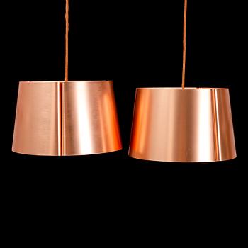 Jonas Lindvall, two 
 "W124" pendant lamps.