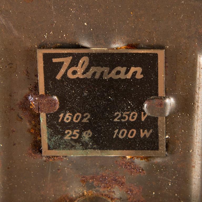 Taklampa, modell 50158/1602 för Idman 1930-tal.
