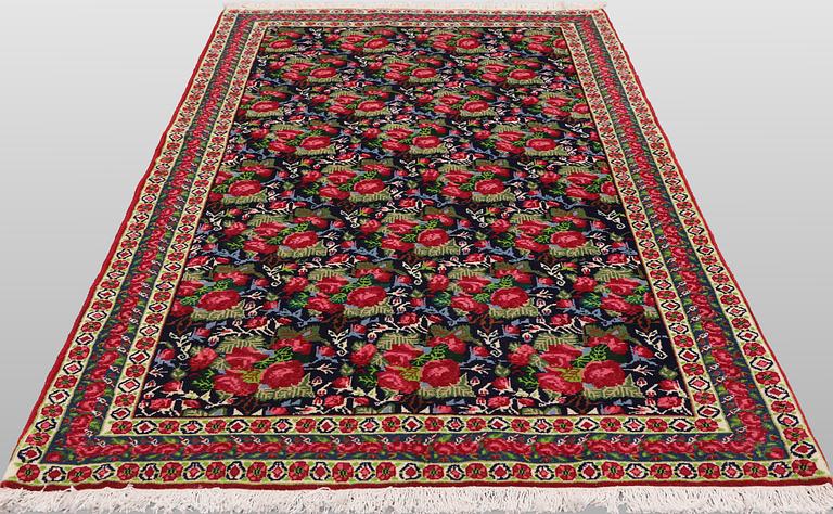 An Afshar carpet, 198 x 124 cm.