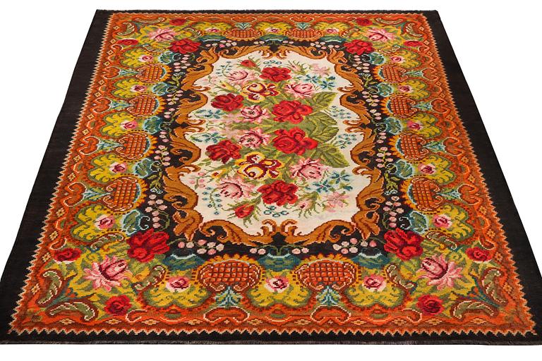 Matta, besarabisk Kelim/rosenkelim, ca. 270 x 207 cm.